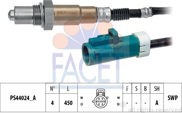 FACET 10.8270 - Sonde lambda cwaw.fr