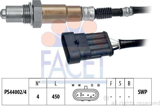 FACET 10.7945 - Sonde lambda cwaw.fr