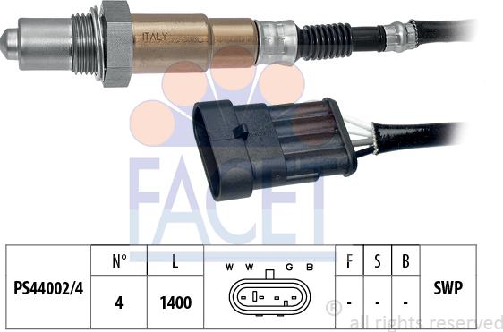 FACET 10.7943 - Sonde lambda cwaw.fr