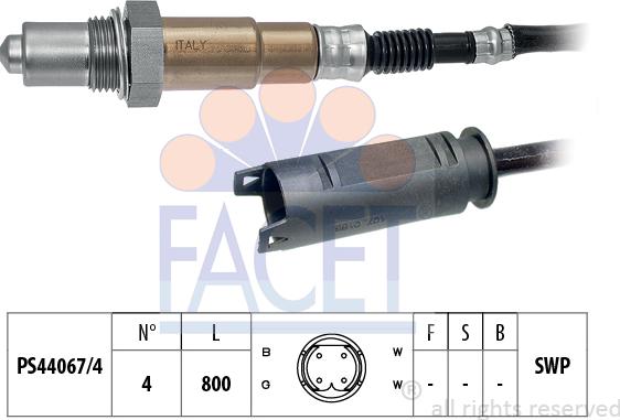 FACET 10.7964 - Sonde lambda cwaw.fr