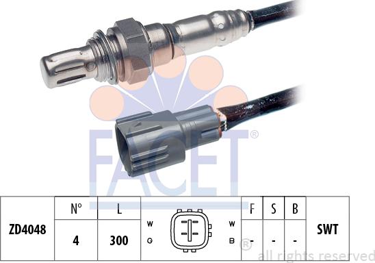 FACET 10.7961 - Sonde lambda cwaw.fr