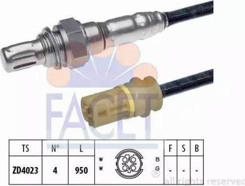 FACET 10.7970 - Sonde lambda cwaw.fr