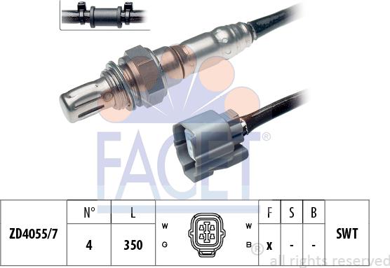 FACET 10.7495 - Sonde lambda cwaw.fr