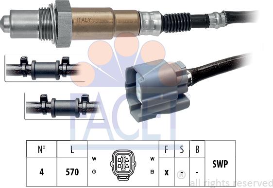 FACET 10.7492 - Sonde lambda cwaw.fr