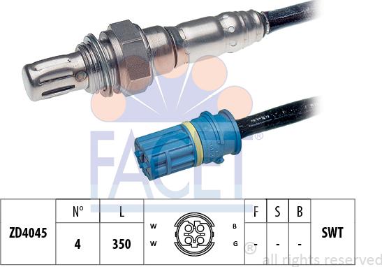 FACET 10.7416 - Sonde lambda cwaw.fr