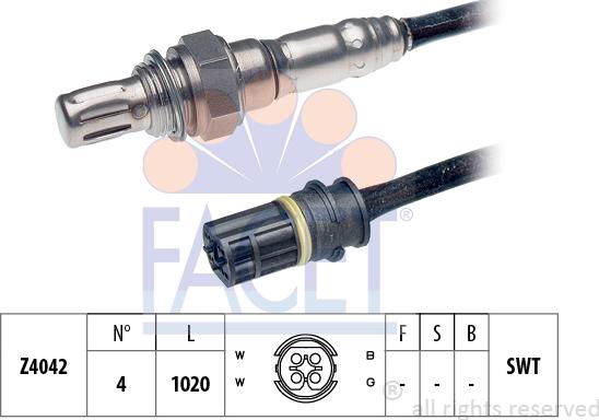 FACET 10.7411 - Sonde lambda cwaw.fr