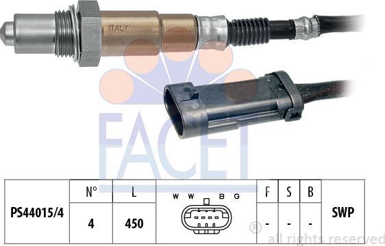 FACET 10.7594 - Sonde lambda cwaw.fr