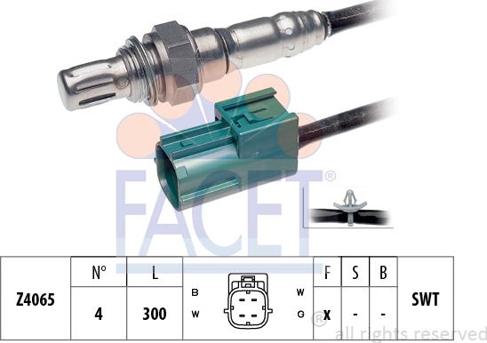 FACET 10.7592 - Sonde lambda cwaw.fr