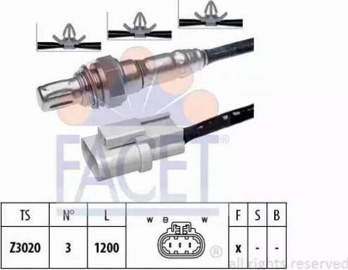 FACET 107552 - Sonde lambda cwaw.fr