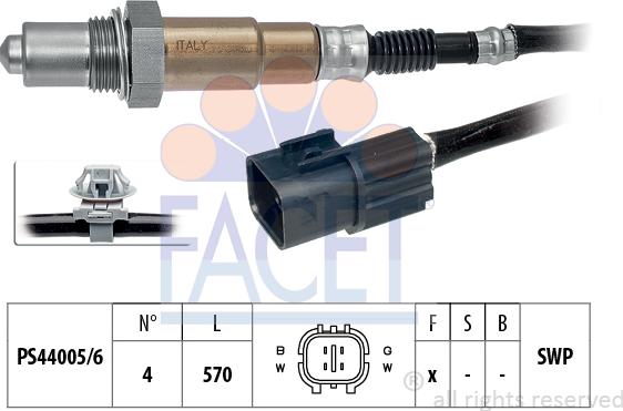 FACET 10.7510 - Sonde lambda cwaw.fr