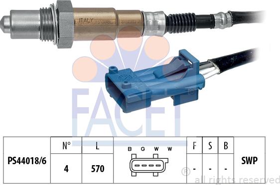 FACET 10.7588 - Sonde lambda cwaw.fr