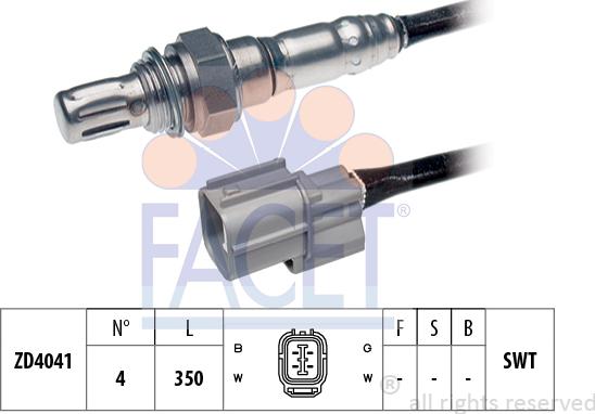 FACET 10.7572 - Sonde lambda cwaw.fr