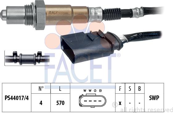 FACET 10.7600 - Sonde lambda cwaw.fr