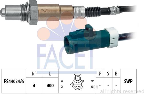 FACET 10.7611 - Sonde lambda cwaw.fr