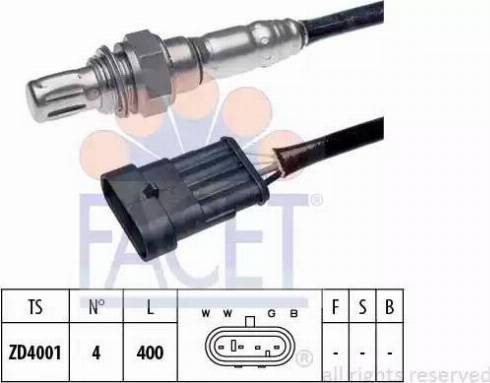 FACET 10.7670 - Sonde lambda cwaw.fr