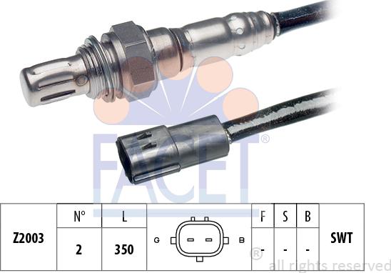 FACET 10.7091 - Sonde lambda cwaw.fr