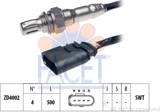 FACET 10.7098 - Sonde lambda cwaw.fr