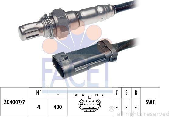 FACET 10.7097 - Sonde lambda cwaw.fr