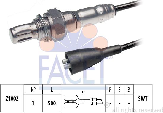 FACET 10.7047 - Sonde lambda cwaw.fr