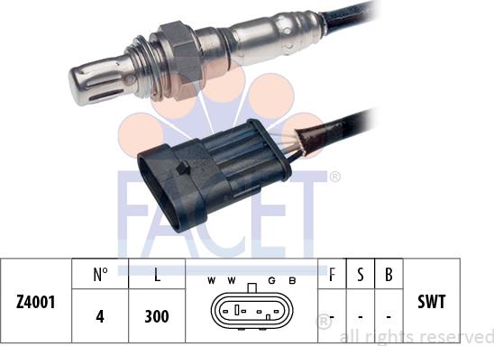 FACET 10.7054 - Sonde lambda cwaw.fr