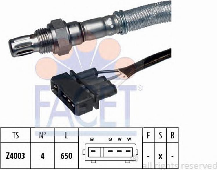 FACET 107056 - Sonde lambda cwaw.fr