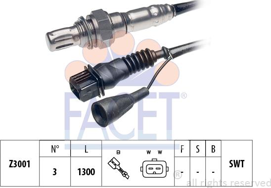 FACET 10.7051 - Sonde lambda cwaw.fr