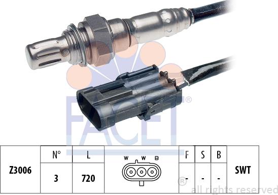 FACET 10.7058 - Sonde lambda cwaw.fr