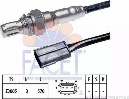 FACET 10.7053 - Sonde lambda cwaw.fr