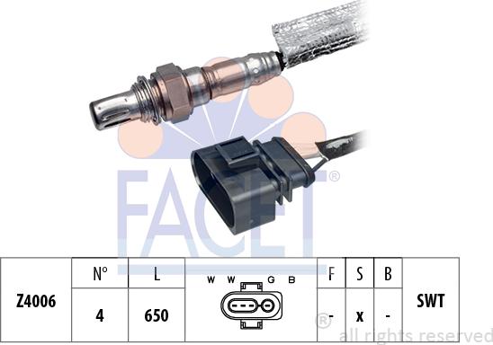 FACET 10.7052 - Sonde lambda cwaw.fr