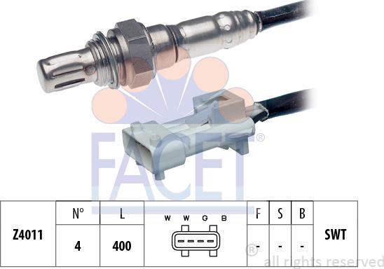 FACET 10.7069 - Sonde lambda cwaw.fr