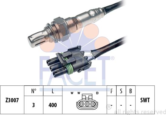 FACET 10.7060 - Sonde lambda cwaw.fr