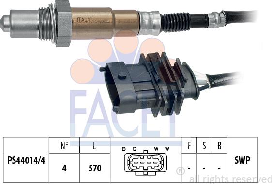 FACET 10.7089 - Sonde lambda cwaw.fr