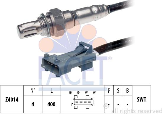 FACET 10.7081 - Sonde lambda cwaw.fr