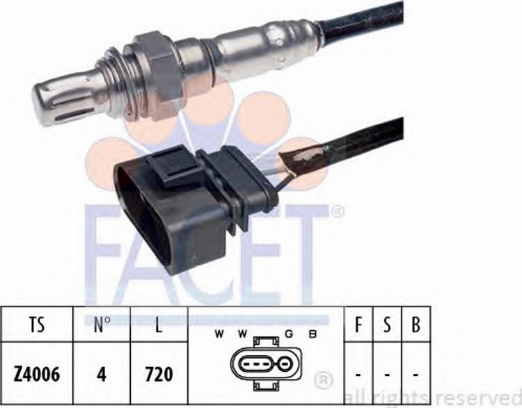 FACET 107088 - Sonde lambda cwaw.fr