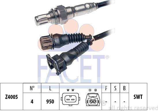 FACET 10.7037 - Sonde lambda cwaw.fr