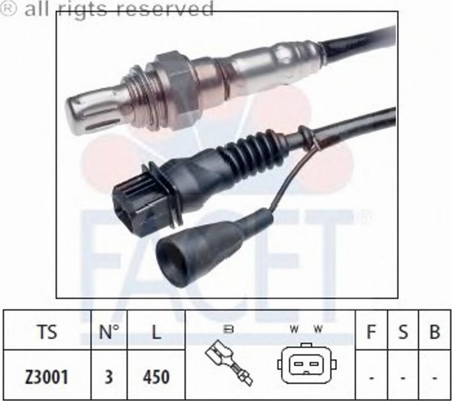 FACET 107029 - Sonde lambda cwaw.fr