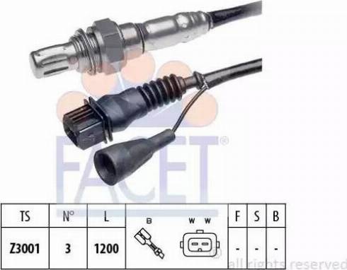 FACET 10.7028 - Sonde lambda cwaw.fr