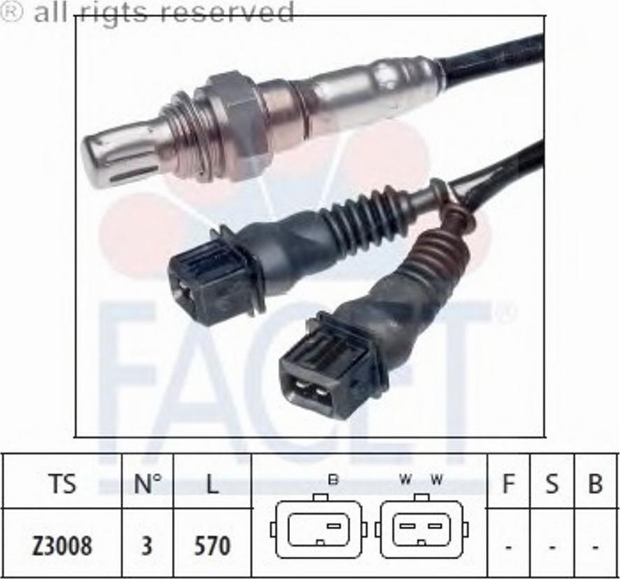 FACET 107079 - Sonde lambda cwaw.fr