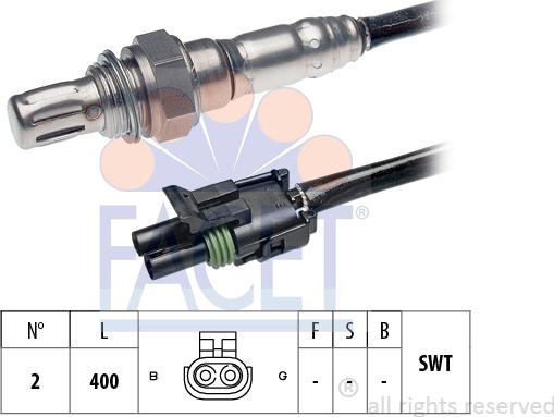 FACET 10.7074 - Sonde lambda cwaw.fr