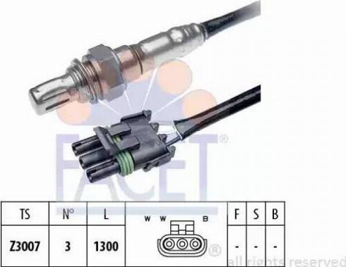 FACET 10.7076 - Sonde lambda cwaw.fr