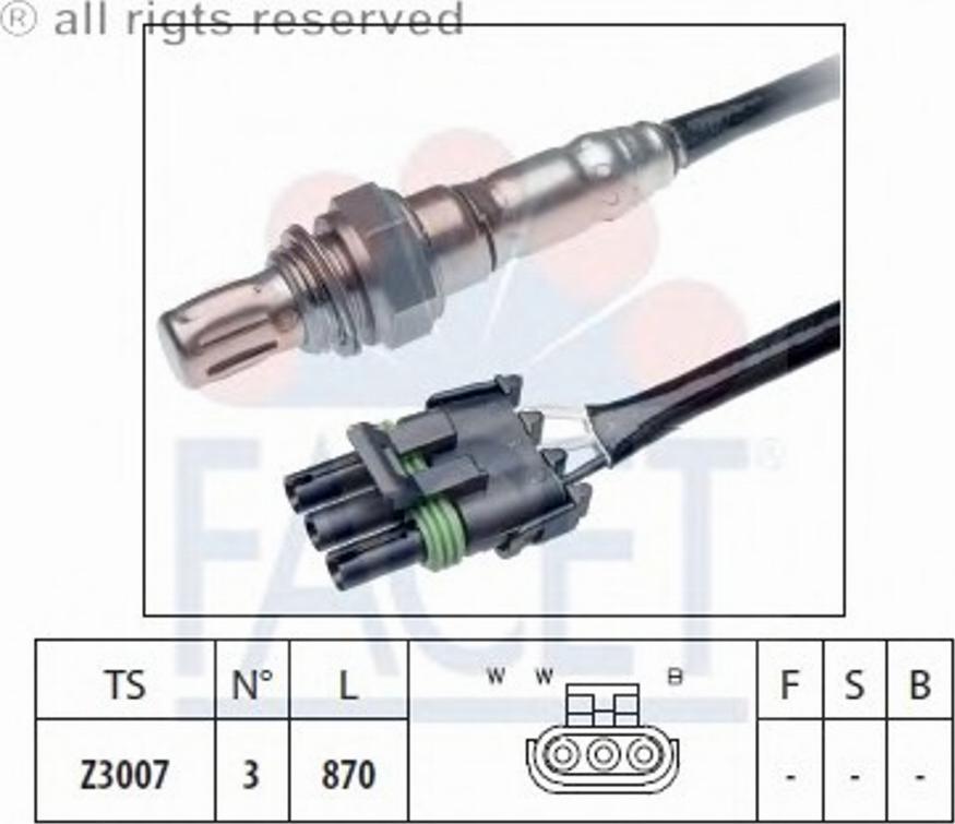 FACET 107078 - Sonde lambda cwaw.fr