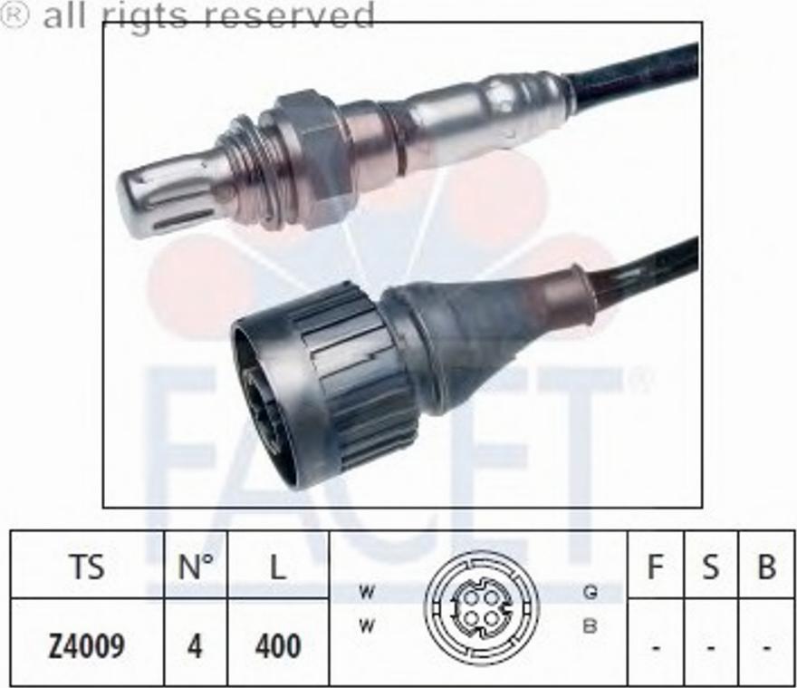 FACET 10.7190 - Sonde lambda cwaw.fr