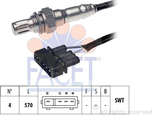 FACET 10.7191 - Sonde lambda cwaw.fr