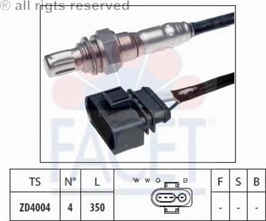 FACET 107149 - Sonde lambda cwaw.fr