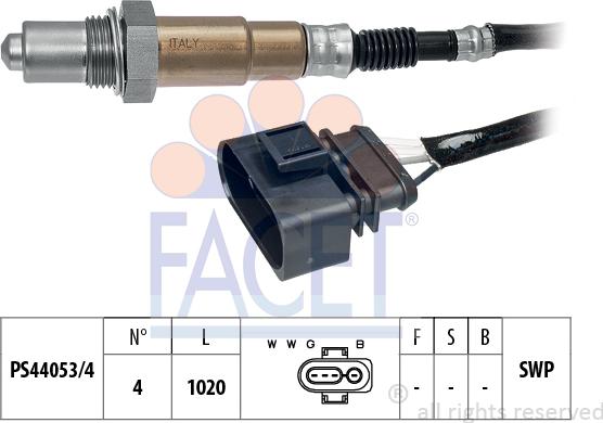 FACET 10.7148 - Sonde lambda cwaw.fr