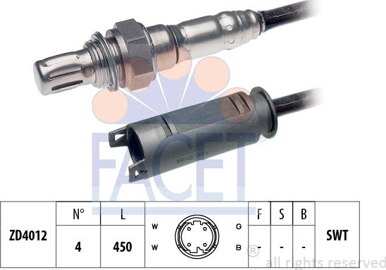 FACET 10.7158 - Sonde lambda cwaw.fr