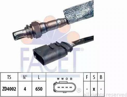 FACET 10.7169 - Sonde lambda cwaw.fr