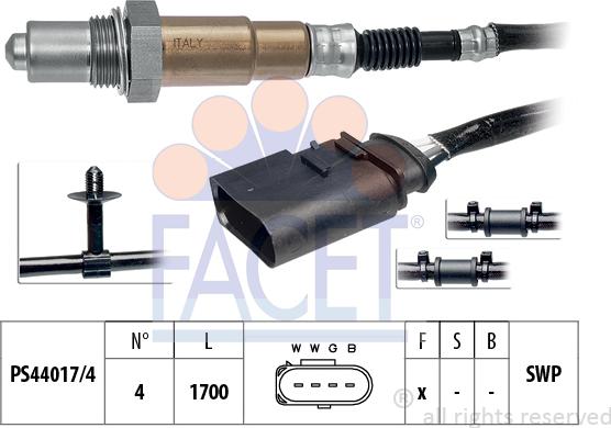 FACET 10.7165 - Sonde lambda cwaw.fr