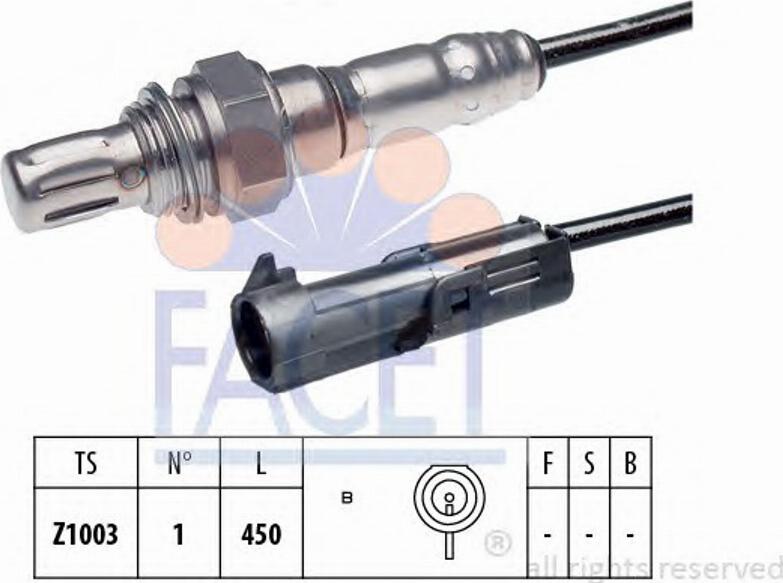 FACET 107119 - Sonde lambda cwaw.fr