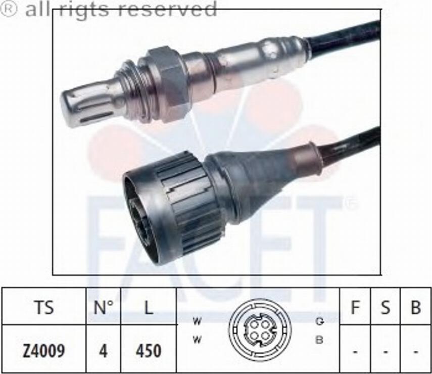 FACET 10.7189 - Sonde lambda cwaw.fr